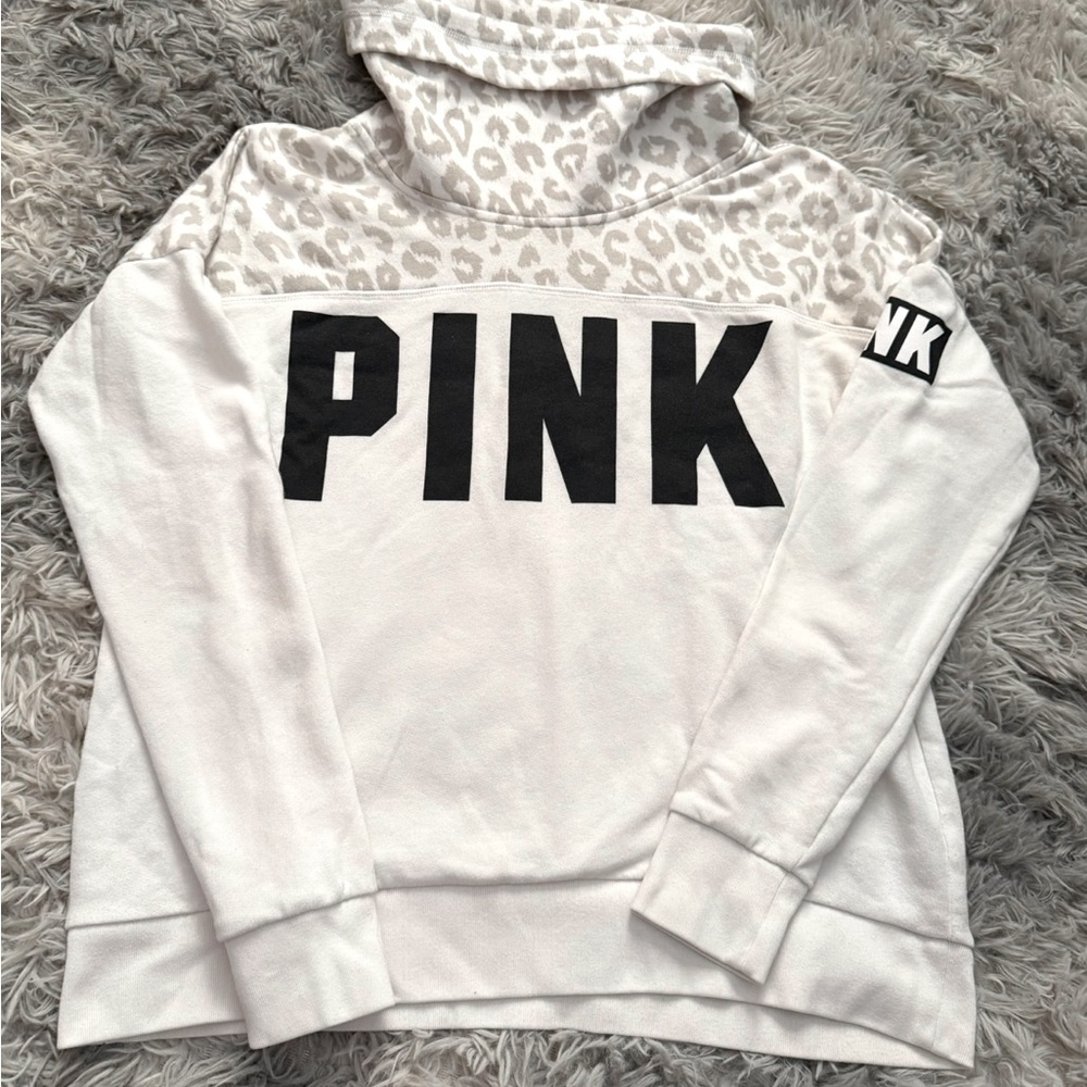 Victoria Secret Pink Cheetah Print sweater
